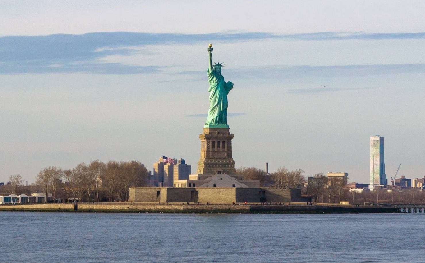 Photo of the statue of liberty